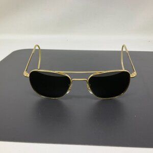 AO Original pilot sunglasses cable temples 52 - 20 - 165 EXCELLENT CONDITION